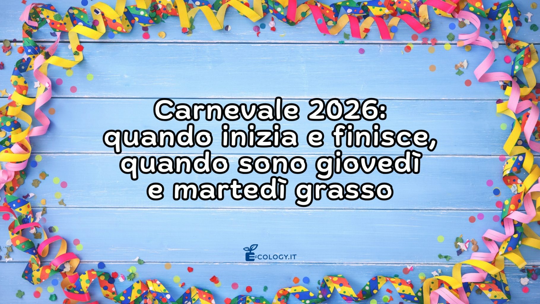 quando è il martedì grasso 2025